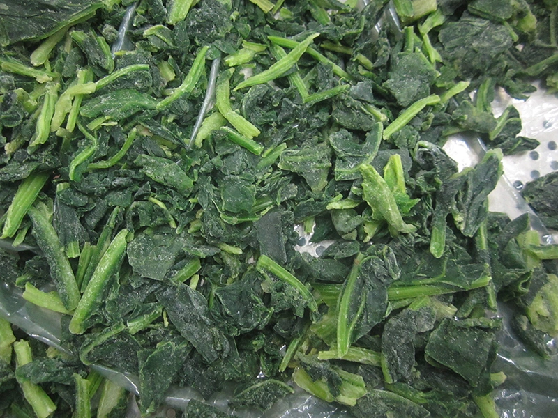 Sinocharm Chopped Frozen IQF Spinach