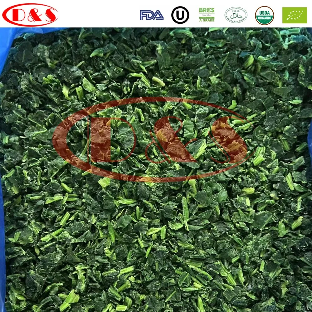 IQF Frozen Vegetables Chopped Spinach